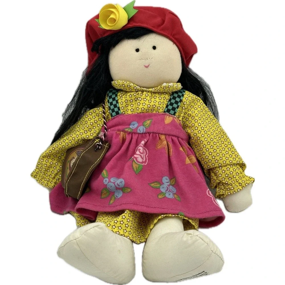 Vtg Hasbro Kenner Little Souls for Kids Rag Doll DEL Gretchen Wilson‎ 1998 Core